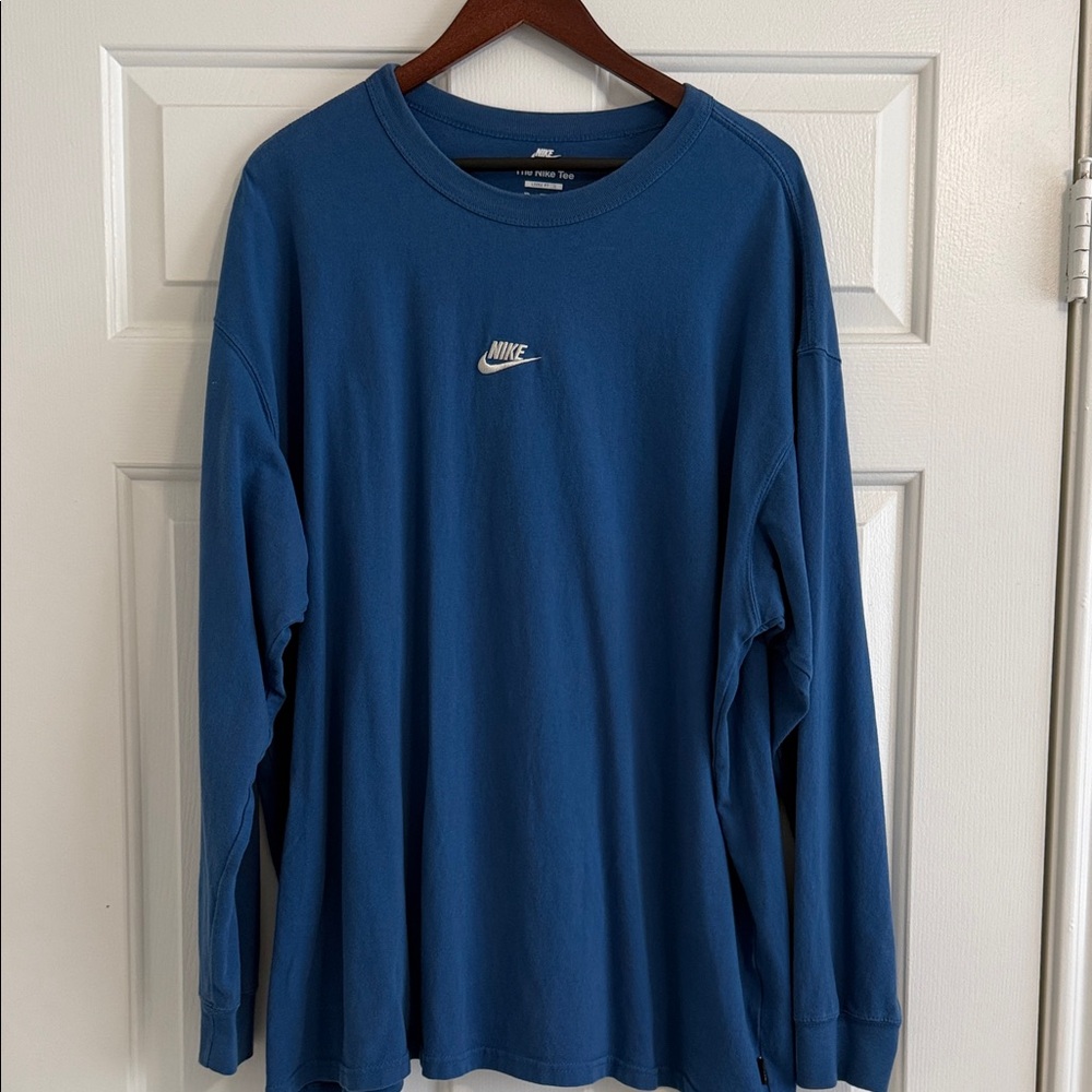 NIKE CENTER LOGO LONG SLEEVE TEE XXL